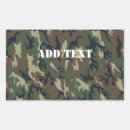 Buscar militar rectangulares pegatinas Militares