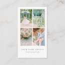 Buscar cuatro tarjetas de visita Fotografía