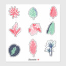 Buscar plantas rojas pegatinas General y unisex