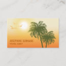 Buscar palmeras tarjetas de visita General y unisex