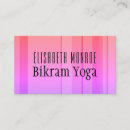 Buscar profesor la yoga de tarjetas de visita General y unisex