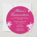 Buscar sweet 15 invitaciones Rosa