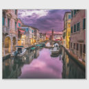 Buscar venecia papel de regalo Canal