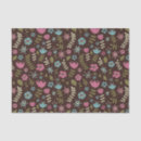 Buscar estampado plores de papel de seda Femenino