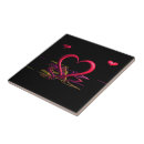 Buscar amor azulejos Corazones rojos