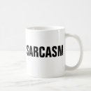 Buscar ironía tazas Sarcasmo