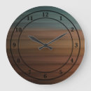 Buscar madera marrón relojes de pared General y unisex