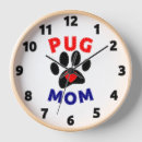 Buscar perro relojes de pared Amante del perro