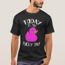 Buscar pato de goma camisetas Rosa