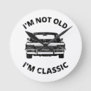 Buscar coches clásicos relojes de pared Vintage