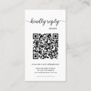Buscar del rsvp tarjetas de visita Minimalista