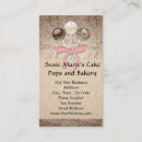 Buscar cakepops tarjetas de visita El cocer