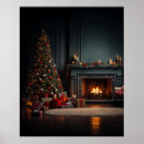 Buscar chimenea acogedora posters Navidades