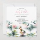Buscar pato invitaciones Acuarela