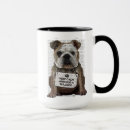Buscar mascota lindo tazas Bulldog