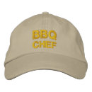 Buscar cocinero bordadas gorras Bbq