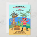 Buscar cofre del tesoro invitaciones Chico