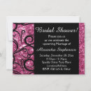Buscar sparkly invitaciones Rosa