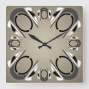 Buscar extracto blanco y negro relojes de pared Modelo