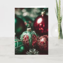 Buscar bolas tarjetas de navidad Rojo y verde