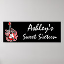 Buscar guitarra roja posters Negro