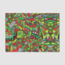 Buscar composición papel de seda Colorido