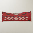 Buscar indio americano cojines Rojo