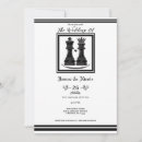 Buscar rey del ajedrez invitaciones Elegante