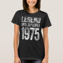 Buscar 1975 nacido camisetas Vintage