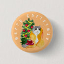 Buscar gatito de la navidad pins Acuarela