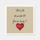 Buscar corazones servilletas Para ellos