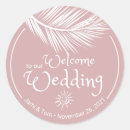 Buscar bienvenida pegatinas Invitados