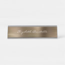 Buscar metal placas de nombre Elegante