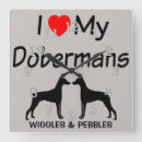 Buscar doberman relojes de pared General y unisex