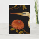 Buscar garza blanca tarjetas Elegante