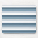 Buscar rayas azules alfombrillas de raton Blanco