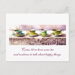 0001 Fila de la postal de Chaim Potok