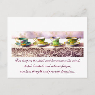 0001 Fila de las telecabinas Lu Yu postal