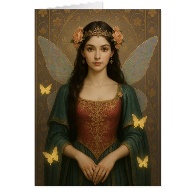 001_A fairy princess in teal green and crimson. (Frente)