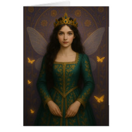 003_A fairy princess in emerald green.