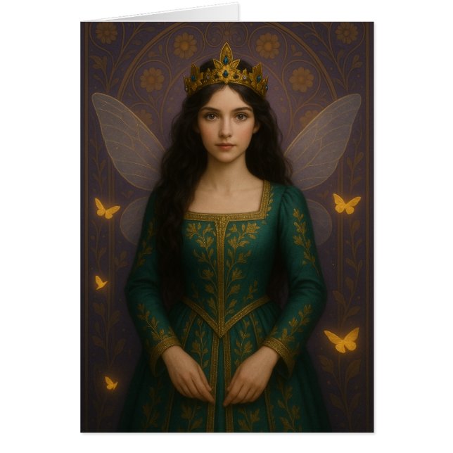 003_A fairy princess in emerald green. (Frente)