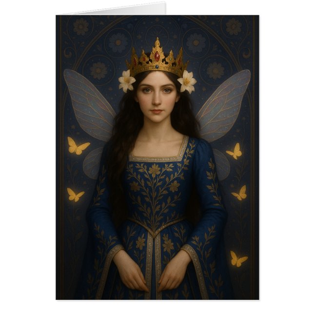 006_A fairy princess in royal blue. (Frente)