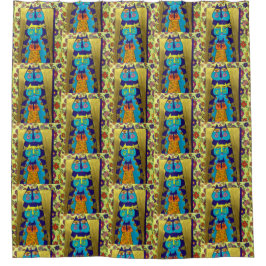 0163 - 3 gatos - Cortina de ducha