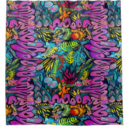 0168 - Vida marina - Cortina de ducha