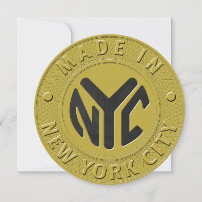 01 de la 12 Invitación de la Parte Nueva York (Anverso)