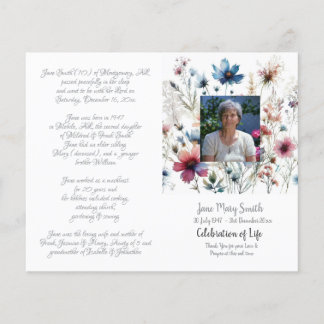 #022201 Programa de Servicio Funeral Memorial