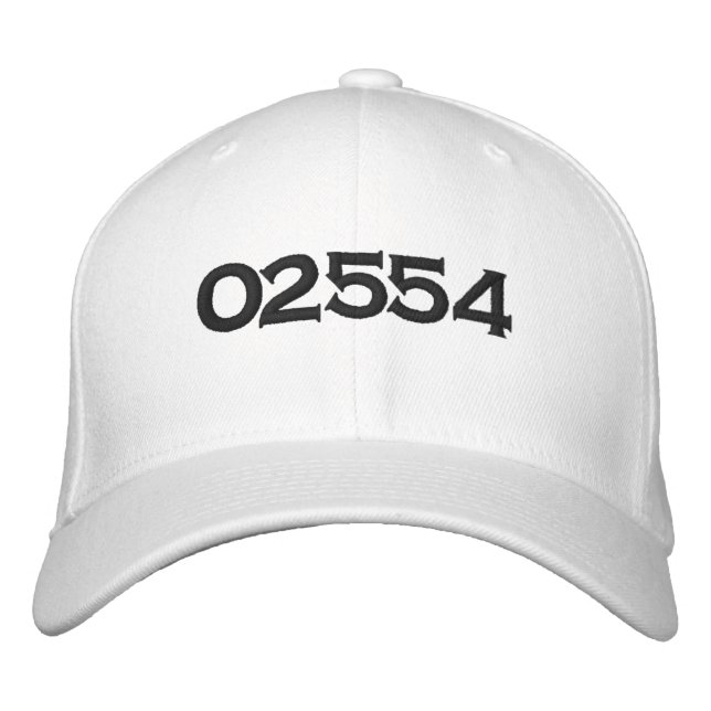 02554 NANTUCKET Gorra Bordado (Anverso)