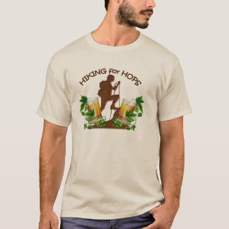 (02) El caminar para la camiseta básica de la