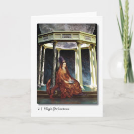 02 Tarjeta de felicitación Tarot para sacerdotes d
