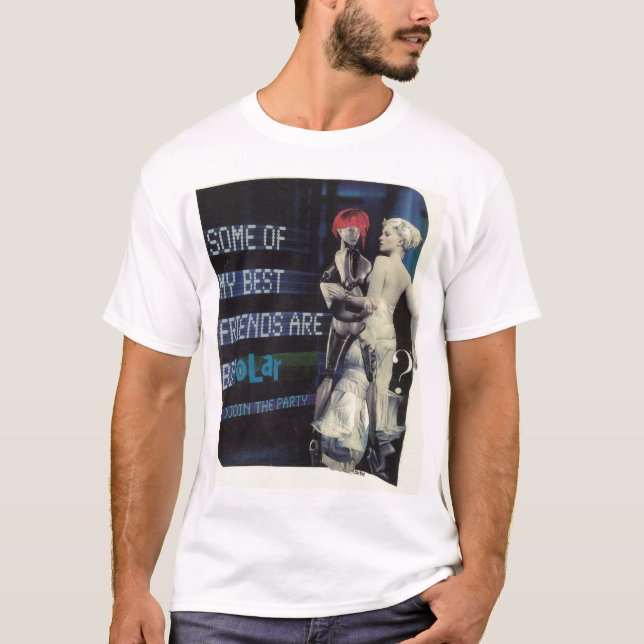 035 - Algunos de mis mejores amigos son camiseta (Anverso)
